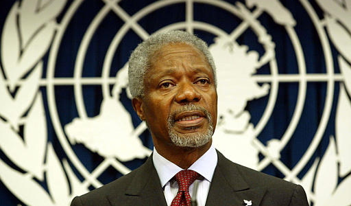 Kofi Annan volt ENSZ-főtitkár: „győztesként tértetek haza”