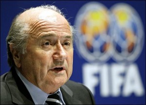 Sepp Blatter a nemzetközi labdarúgó szövetség elnöke