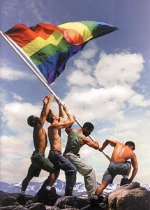 GayPrideFlagRaising